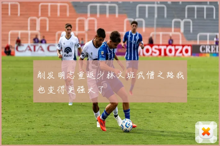削发明志重返少林文班武僧之路我也变得更强大了